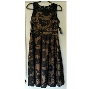 NWT NY&Co Black Lace dress